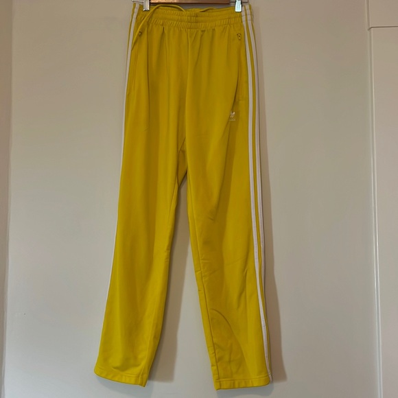 adidas Pants & Jumpsuits Mellow Yellow Adidas Track Pants Poshmark